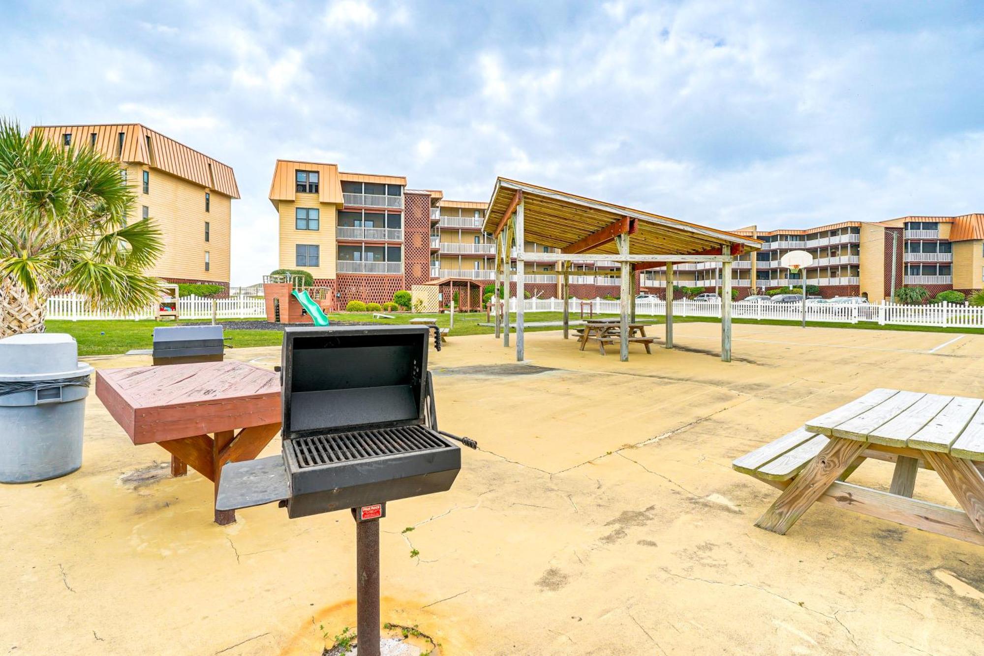 Airy Oceanfront Condo Beach Views And Pool Access! North Topsail Beach Exterior foto