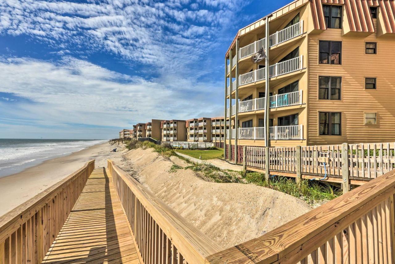 Airy Oceanfront Condo Beach Views And Pool Access! North Topsail Beach Exterior foto